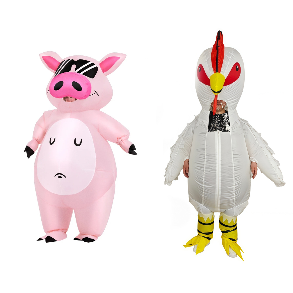 Cartoon Animal Piglet Inflatab - Costumes recension och pris