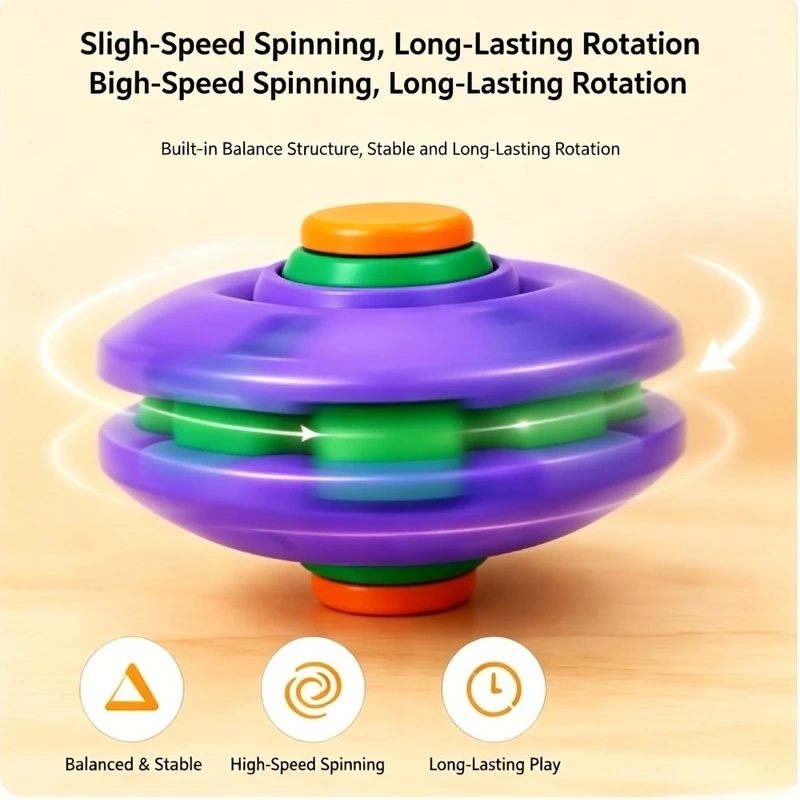 1PCS Transforming Fidget Spinn - Novelty Gifts recension och pris