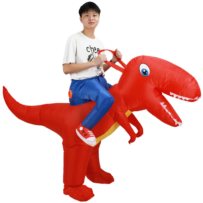 AdultHot Kids Green Inflatable - Inflatable Dinosaur Costume Adult recension och pris