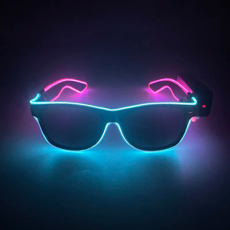 New Cool Wireless Glowing LED  - Glow In The Dark Party Glasses recension och pris