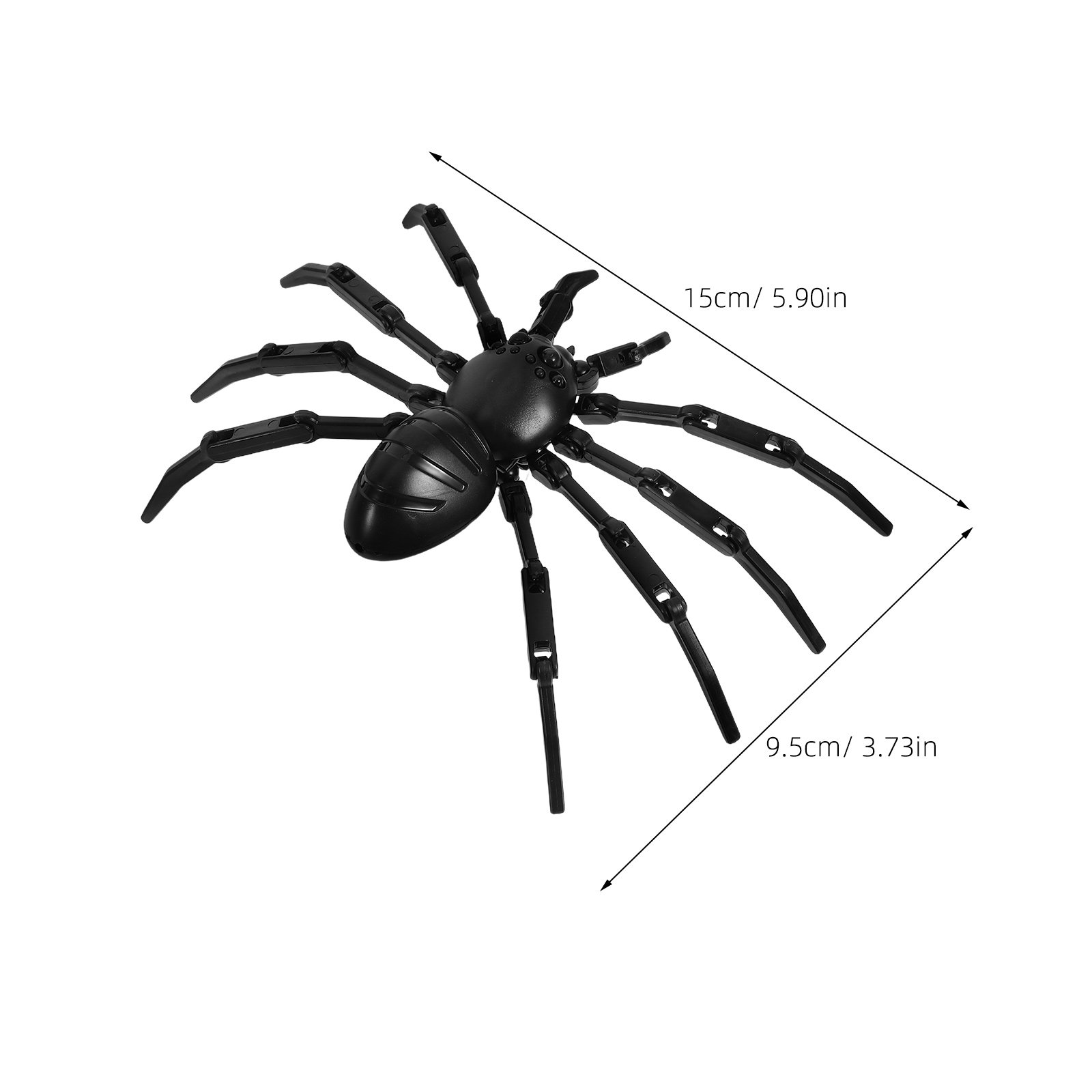 8Pcs Spider 3D Movable Joint R - Prank Toys recension och pris