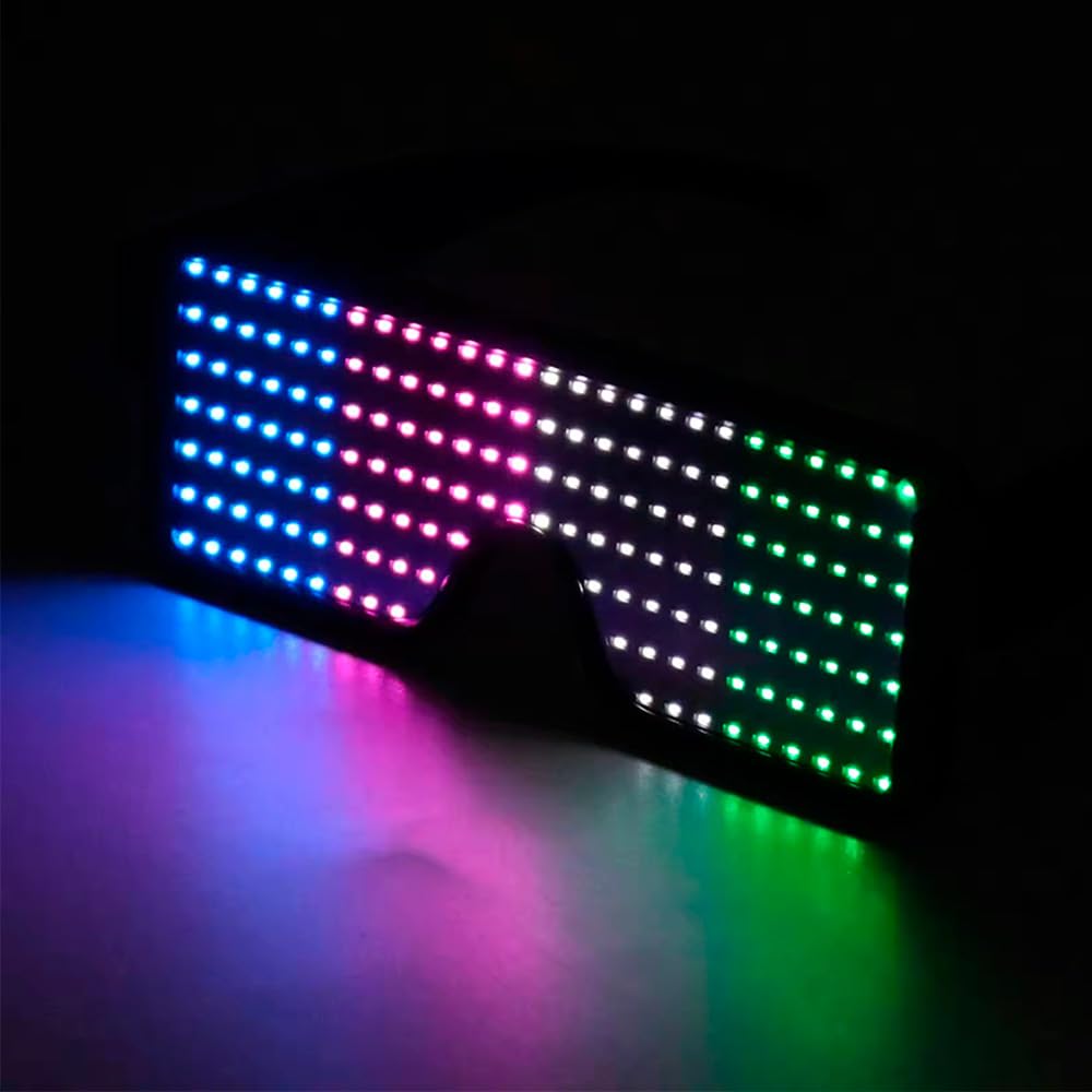 LED Glasses Light Up Dynamic P - Glow In The Dark Party Glasses recension och pris