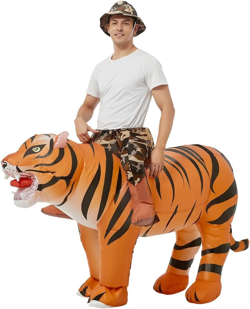Inflatable Tiger Costume for A - Costumes recension och pris