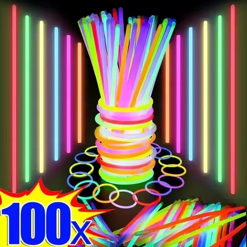 50/100Pcs Fluorescence Sticks  - Glow In The Dark Party Glasses recension och pris